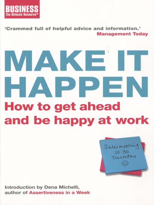 Title details for Make It Happen by Dena Michelli - Available
